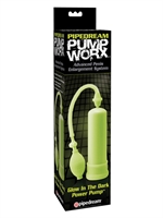 3. Boutique érotique, Pump Worx - Glow in the dark power pump