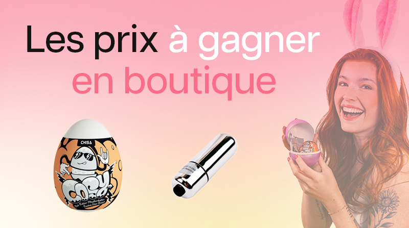 Prix pour chasse aux oeufs Eros en boutique