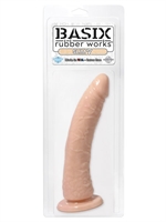 3. Boutique érotique, Basix Rubber Works Slim 7 pouce avec base à suction
