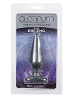 2. Boutique érotique, Platinum silicone - The Big end - Charcoal