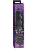 2. Boutique érotique, Black Magic 7 Ribbed vibe