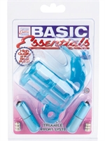 2. Boutique érotique, Basic Essentials Double Trouble Vibrating Support