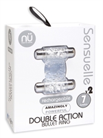 5. Boutique érotique, Cock Ring Double Action Sensuelle de Nu