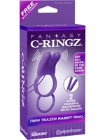 5. Boutique érotique, Anneau vibrant C-Ringz Jumeau