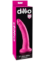 4. Boutique érotique, Dildo rose 7 pouces de Pipedream