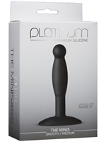 3. Boutique érotique, Manchon Anal Médium Silicone Smooth Noir