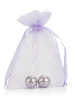 2. Boutique érotique, Weighted Orgasm Balls-Metallic