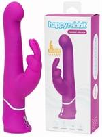 6. Boutique érotique, Vibrateur mauve G-spot à billes par Happy Rabbit