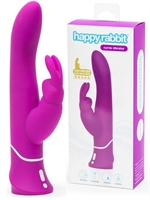 6. Boutique érotique, Vibromasseur curve mauve par Happy Rabbit | BOITE ABÎMÉE/VENTE FINAL