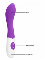 3. Boutique érotique, Vibrateur BEND Violet par Shots GC