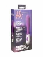 4. Boutique érotique, Vibrateur RIBBED  violet par GC