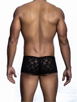 3. Boutique érotique, Mini Boy-Short en dentelle de Malebasics