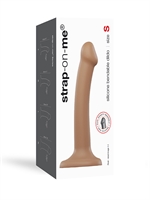 5. Boutique érotique, Dildo Semi-Réaliste Pliable Taille Small Caramel par Strap-on-Me