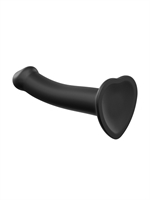 3. Boutique érotique, Dildo Semi-Réaliste Pliable Taille XL Noir par Strap-on-Me