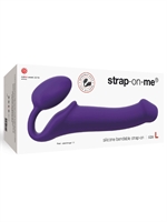 4. Boutique érotique, Strap-On pliable sans harnais Large Mauve par Strap-on-Me