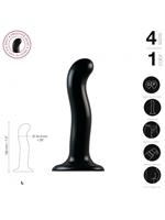 4. Boutique érotique, Dildo Point P et G Taille Large par Strap-on-me