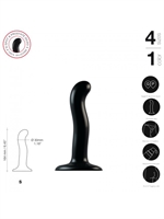 4. Boutique érotique, Dildo Point P et G Taille Small par Strap-on-me