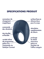 4. Boutique érotique, Anneau pénien Strong One par Satisfyer