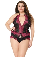 2. Boutique érotique, Body Noir et Fuchsia de Coquette