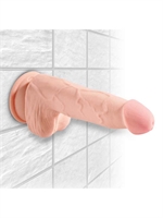 4. Boutique érotique, King Cock Plus - Dildo à triple densité avec testicules (5 po)