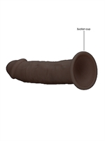 3. Boutique érotique, Dildo en silicone sans testicules de 19.2 cm Brun par Shots