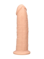 2. Boutique érotique, Dildo en silicone sans testicules de 19.2 cm Beige par Shots