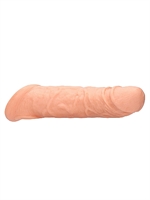 5. Boutique érotique, Manchon à pénis 8" couleur peau par RealRock