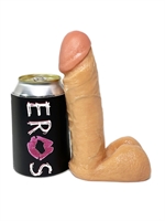 5. Boutique érotique, A Vibrating Realistic Cock - 6 pouces Beige