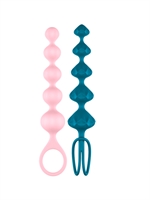 2. Boutique érotique, Love Beads de Satisfyer Rose - Bleu