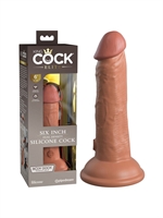 4. Boutique érotique, Dildo King Cock Elite Dual Density 6" Bronzé par King Cock