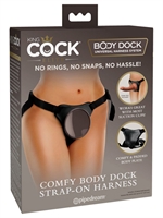 6. Boutique érotique, Harnais Universel Elite Comfy Body Dock par King Cock