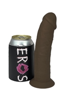 4. Boutique érotique, Dildo en silicone sans testicules de 19.2 cm Brun par Shots