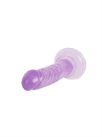 5. Boutique érotique, Dildo violet de 5.3 po de Hi-Basic