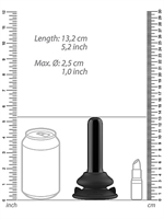 5. Boutique érotique, Thumby - Vibrateur en Verre avec Ventouse et Manette de Chrystalino