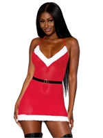 2. Boutique érotique, Nuisette babydoll de Noël par DreamGirl