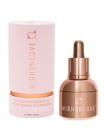 2. Boutique érotique, Huile Sensuelle Stimulante par High On Love