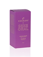 4. Boutique érotique, Huile à massage agrumes des îles par High On Love x Sexe Oral