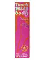 2. Boutique érotique, Fluide de massage et lubrifiant Touch My Body - Monoï par Love to Love