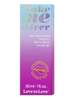 2. Boutique érotique, Gel sensibilisant Make Me Shiver par Love to Love