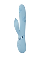 2. Boutique érotique, Double stimulateur à vibrations et tapotements triple moteur Fronda par Vive
