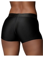 2. Boutique érotique, Boxer harnais vibrant avec anneau ajustable Medium-Large par Shots