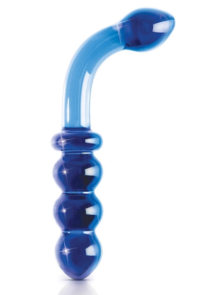 Dildo double en verre Icicles Numéro 31