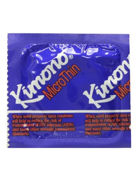 Micro Thin Avec Aqua Lube Paquet de 3 Par Kimono