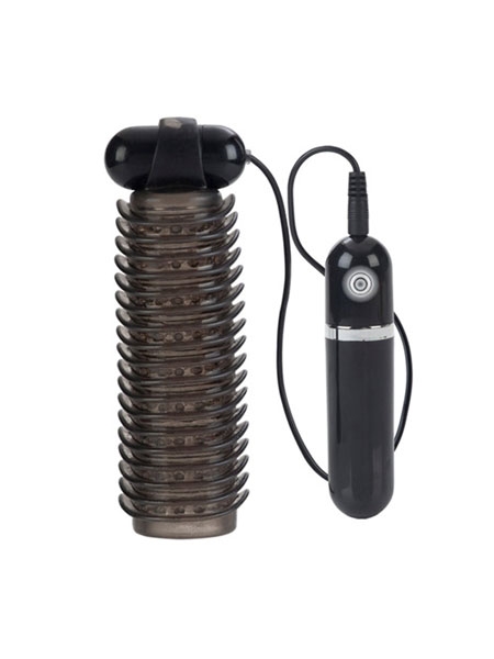 Adonis Vibrating Stroker-Smoke - 10 fonctions