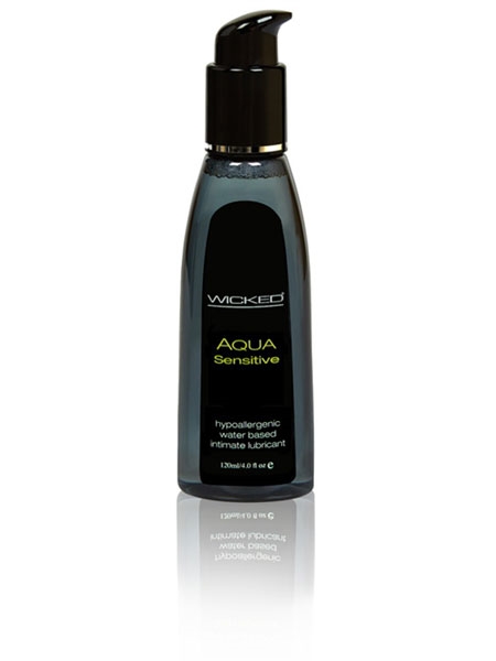 Lubrifiant Aqua Sensitive par Wicked -120 ml