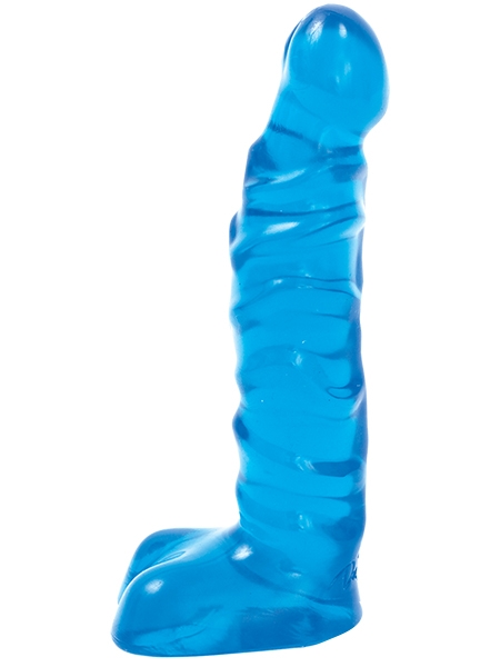 Stimulateur anal ultra mince 5.5" bleu