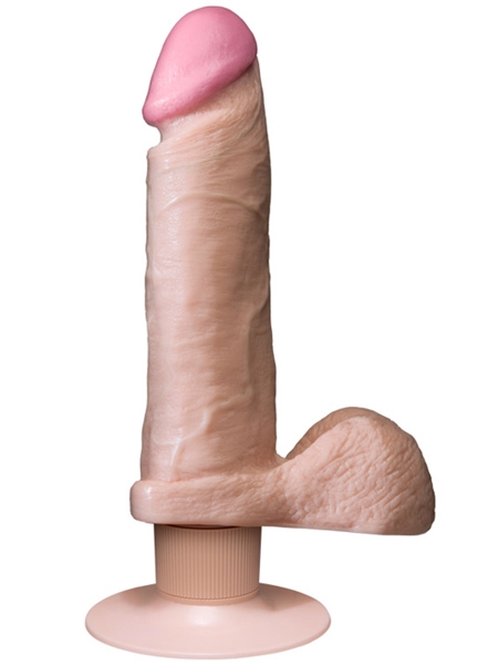 A Vibrating Realistic Cock - 6 pouces Beige