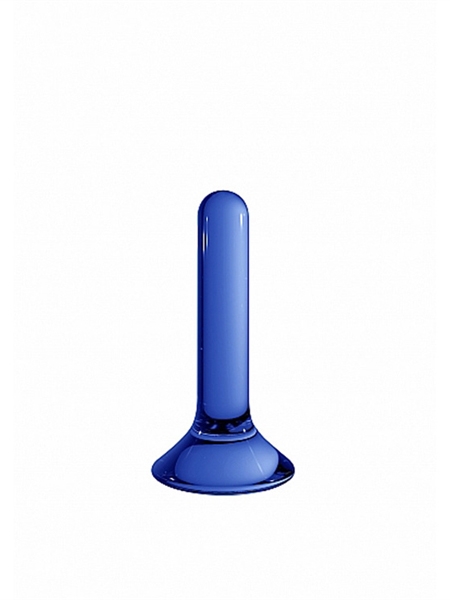 1. Boutique érotique, Plug anal Pin Bleu de Chrystalino