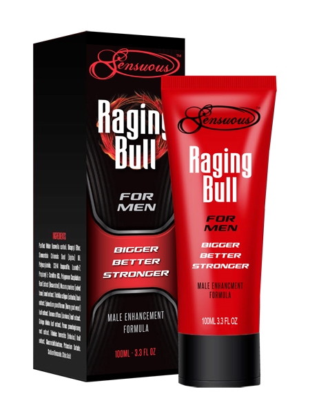 1. Boutique érotique, Crème de stimulation pour hommes Raging Bull par Sensuous