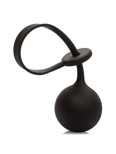 Cockring-Lasso avec balle de poids par California Exotic